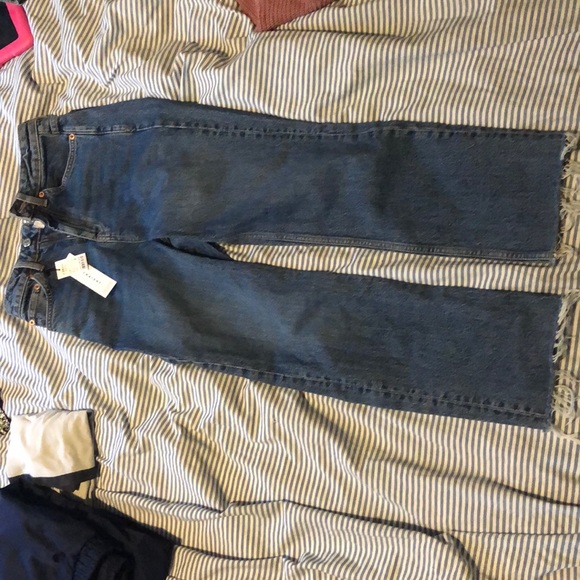 Straight leg top shop jeans NWT - Picture 1 of 3